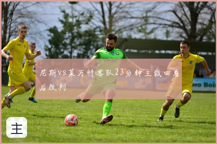 尼斯vs莱万特客队23分钟主裁回看后改判